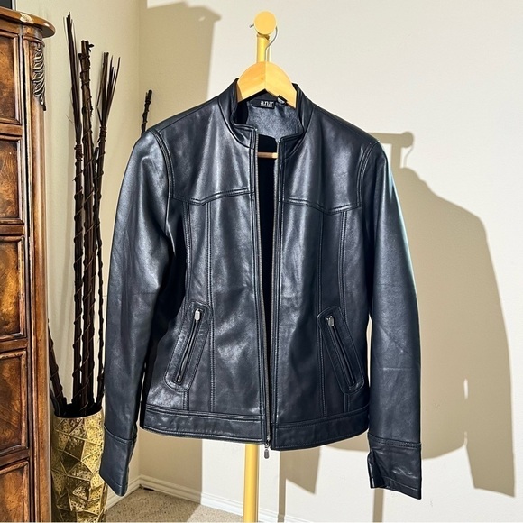 A.N.A Leather Jacket - Picture 1 of 6